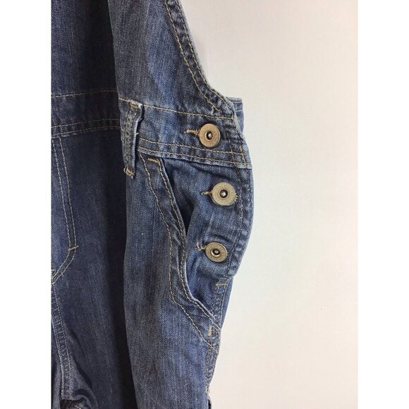 Vintage Dickies Denim L Overalls with Paint Distressed/Retro/Hippy/Boho 🩵 - Picture 4 of 7